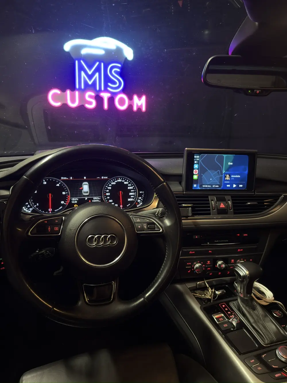 Audi A6 : CarPlay et Android Auto sans fil intégrés à l'écran MMI d'origine