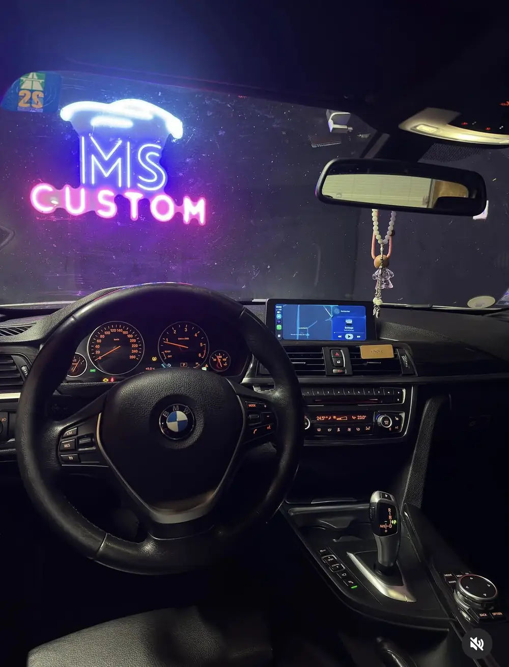 BMW Série 3 F31 : CarPlay et Android Auto sans fil ajoutés sur l'écran d'origine