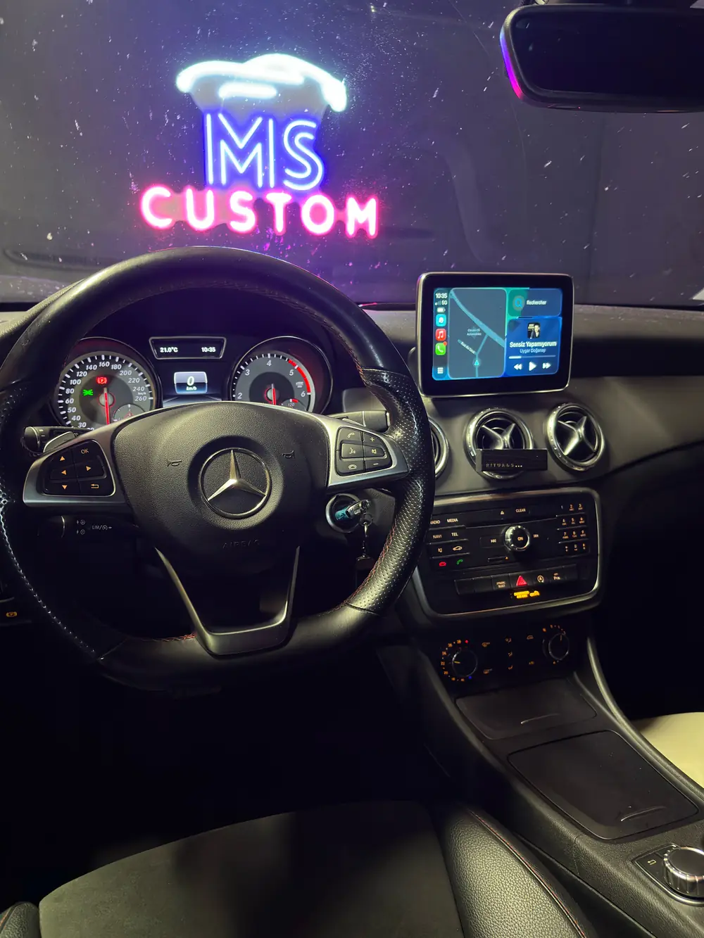 Mercedes GLA : CarPlay et Android Auto sans fil ajoutés sur l'écran Comand d'origine